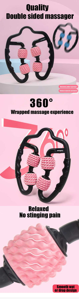 U-Shape Arm Leg Neck Muscle Trigger Point Massage Roller