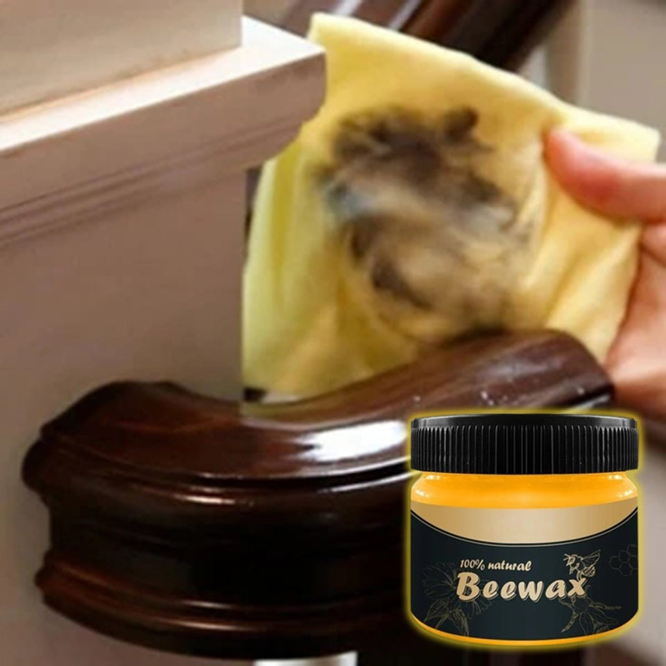 Organic 100% Natural Pure Wax Wood Seasoning Beewax Complete Solution Furniture Care-UlGadget