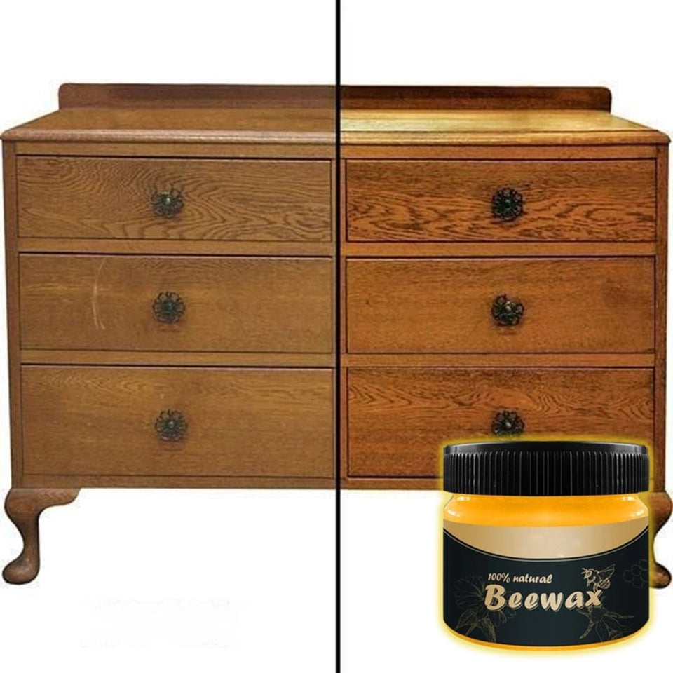 Organic 100% Natural Pure Wax Wood Seasoning Beewax Complete Solution Furniture Care-UlGadget