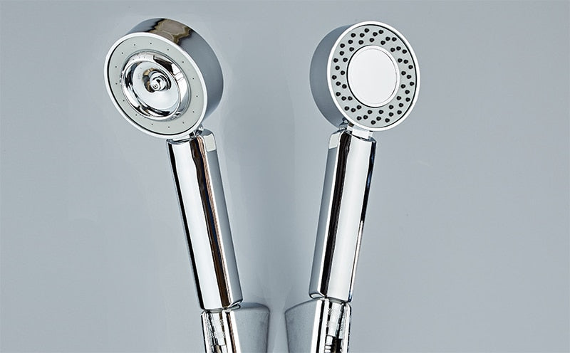 Double-Sided Hand Shower Head for Hard Water Buit-in Shower Gel 3 Modes-UlGadget