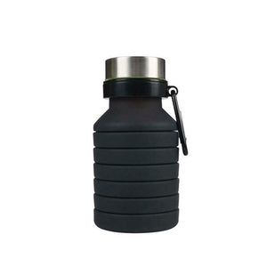 550 ML Silicone Collapsible Water Bottle Travel Sport Folding Outdoor Retractable-UlGadget