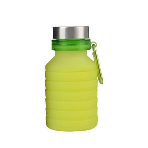 550 ML Silicone Collapsible Water Bottle Travel Sport Folding Outdoor Retractable-UlGadget