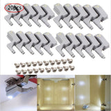 20PCS/10PCS 0.25W ABS Smart Touch Sensor Cabinet LED Light-UlGadget