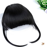 SLLIE 2PCS Clip in Bangs Hair Extensions Human Hair Air Bangs with Temples One Piece Clip on Front Bangs Hairpiece 3D Clip-In Bangs Hair Extensions-UlGadget