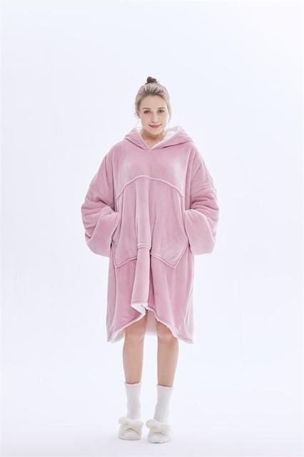 Men's Clothing and Accessories Oversized Comfy Blanket Hoodie-UlGadget