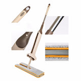 Home and Garden, Appliance Self-Wringing Double Sided Flat Mop-UlGadget