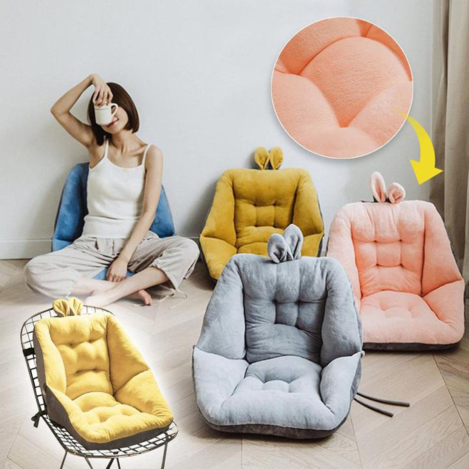 Warm Comfort Polyester Fiber Semi-Enclosed One Seat Cushion-UlGadget