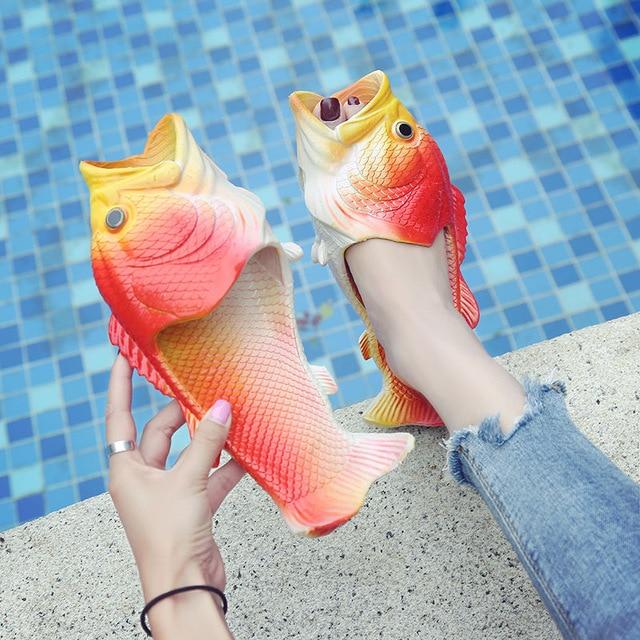 Shoes Amazing Fish Flip Flops-UlGadget