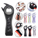 5 in 1 Multi-function Bottle Can Opener Stainless Steel Plastic Beer Jar Bottle Good Kitchen Tools for Bartender-UlGadget