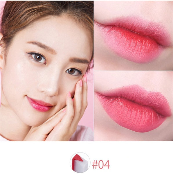 8 Colors Moisturizing Long Lasting Two Tone Lipstick-UlGadget