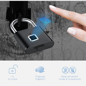 Security and Protection Fingerprint Lock-UlGadget