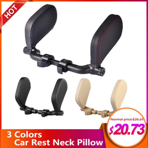 Car Seat Headrest Travel Rest Neck Pillow Support Solution For Kids And Adults-UlGadget