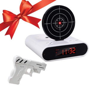 Infrared Shooting Alarm Gadget Target Laser Shoot Recordable Digital Electronic Desk Clock-UlGadget