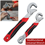 Set 2pcs Universal Adjustable Grip Wrench 9-22mm/22-32mm For Nuts And Bolts-UlGadget