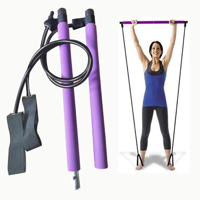 Sports, Healthcare and Entertainment Portable Pilates Bar Kit-UlGadget