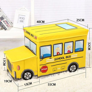 Mother and Kids "Bus" Storage Bin-UlGadget