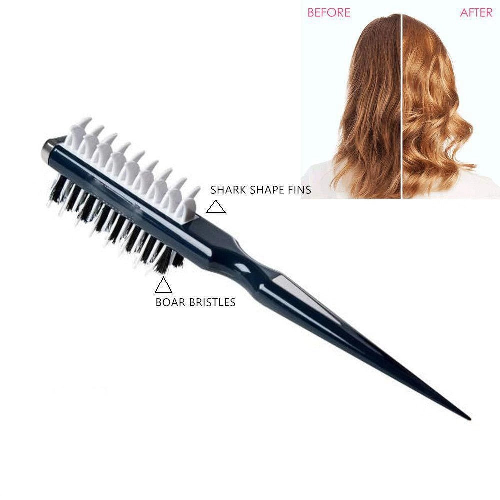 Instant Hair Volumizer Comb Fluffy Shark Comb Professional Hair Style Smooth Ladies Men Volumia Style Comb-UlGadget