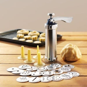 Cookie Press 20Pcs Baking Cake Biscuits Mold Kit-UlGadget