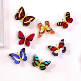 5PCS/PACK Creative Colorful Butterfly LED Night Light Beautiful Home Bedroom Decorative Wall Color Random-UlGadget