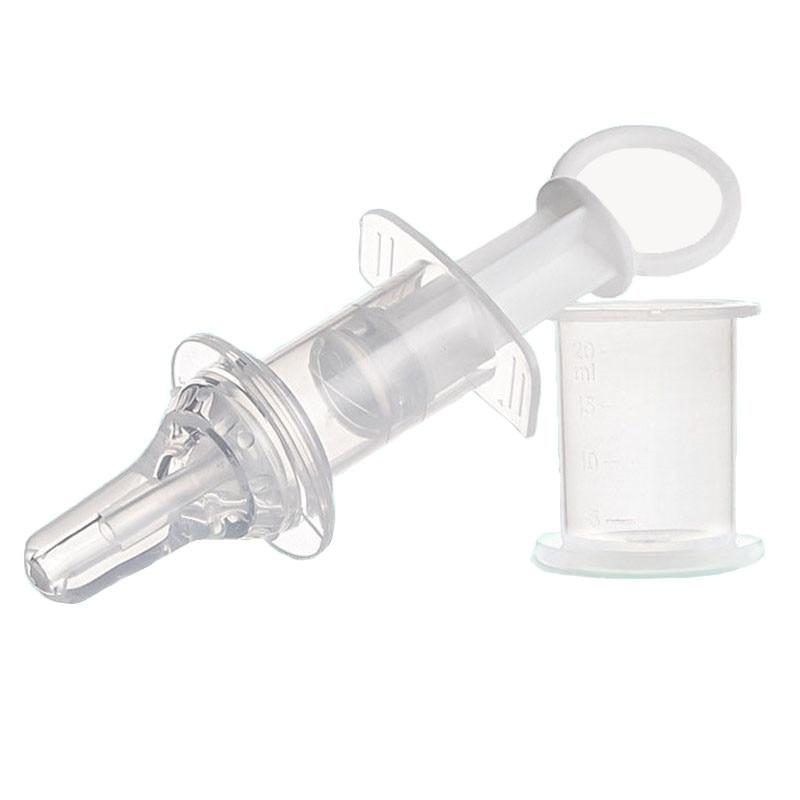 Mother and Kids Transparent Squeeze Medicine Pacifier-UlGadget