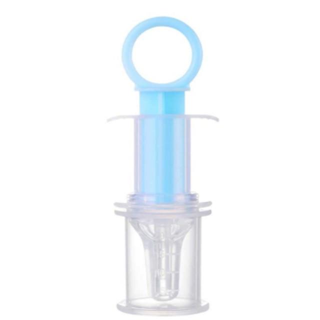 Mother and Kids Transparent Squeeze Medicine Pacifier-UlGadget