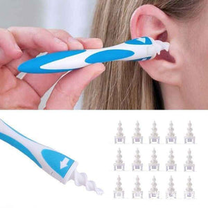 Smart Swab Soft Spiral Ear Wax Removal Cleaning Tool-UlGadget