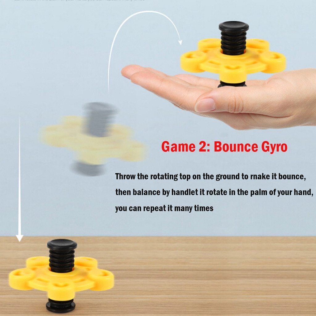 Mother and Kids Finger Bouncing Spinner-UlGadget