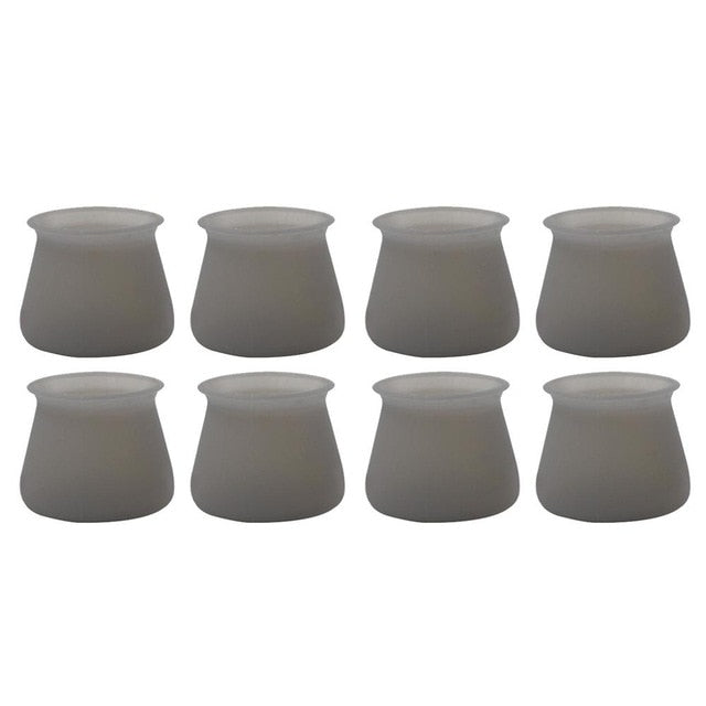 16PCS Non-slip Furniture Silicon Protection Table Chair Leg Pad Cover-UlGadget