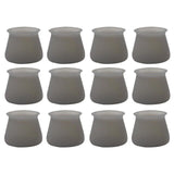 16PCS Non-slip Furniture Silicon Protection Table Chair Leg Pad Cover-UlGadget