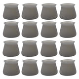 16PCS Non-slip Furniture Silicon Protection Table Chair Leg Pad Cover-UlGadget