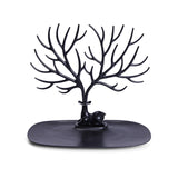 Deer Head Colorful Plastic Jewelry Tray Tree Storage-UlGadget