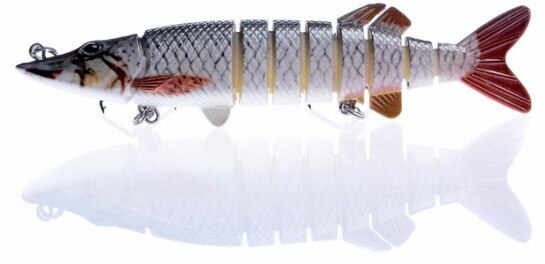 Sports and Entertainment Lifelike Swimbait 6 Colors -SB135-UlGadget