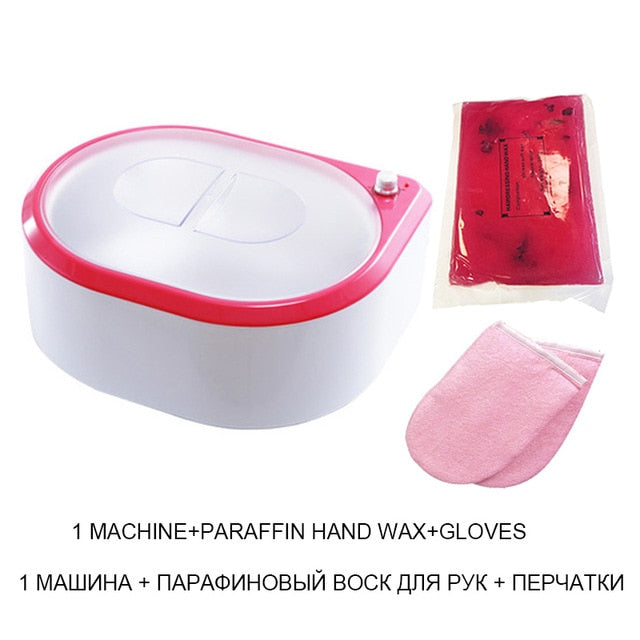 RED AND GREEN PARAFFIN HAND AND FOOT BATH-UlGadget