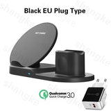 Wireless Charger Stand Charge Dock Station Charger for Apple Watch Series 5/4/3/2 iPhone 11 X XS-UlGadget