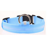 Pet Accessories 6 Colors & 6 Sizes Night Safety USB Rechargeable Nylon Pet Led Collar-UlGadget