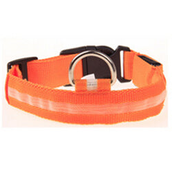 Pet Accessories 6 Colors & 6 Sizes Night Safety USB Rechargeable Nylon Pet Led Collar-UlGadget