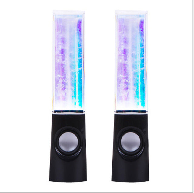 Tronix Plug Play LED Fountain Multi-Color Bluetooth Water Dancing Speakers-UlGadget