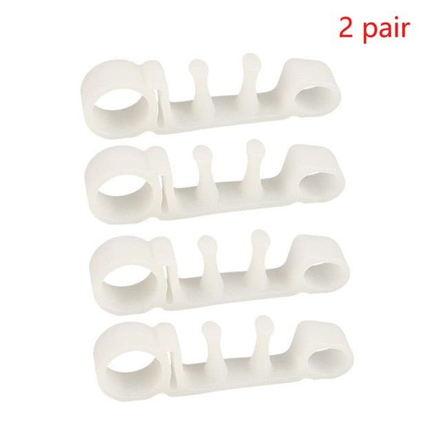 2/4PCS Adjuster Bone Foot Care Hallux Valgus Pedicure Orthopedic Bunion Corrector-UlGadget