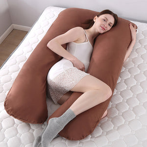 ''U'' Shaped Removable Pregnancy Full Body Maternity Pillow-UlGadget