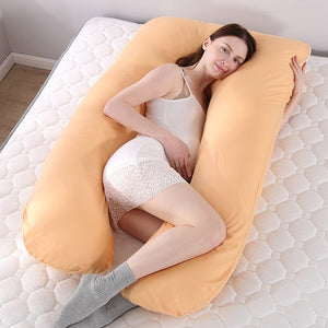 ''U'' Shaped Removable Pregnancy Full Body Maternity Pillow-UlGadget