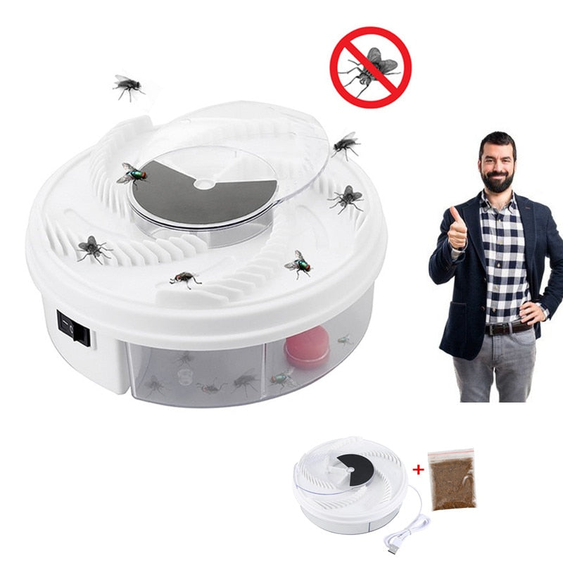 Effective Electric Fly Trap Device Catching Automatic Flycatcher Artifacts Insect-UlGadget