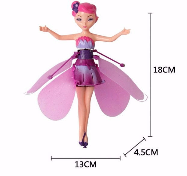 Remote Control Flying Angel Princess Fairy Doll-UlGadget