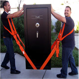 Useful Lifting Moving Strap Furniture Transport Belt In Shoulder Conveying Storage Orange-UlGadget