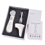 5 in 1 LED Skin Tightening Facial Lifting LED Photon Anti Aging Blackhead Acne Wrinkles Reduce Skin Care Tools-UlGadget