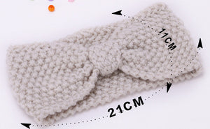 Colorful Women Chunky Cable Knitted Turban Ear Warmer Headwrap-UlGadget