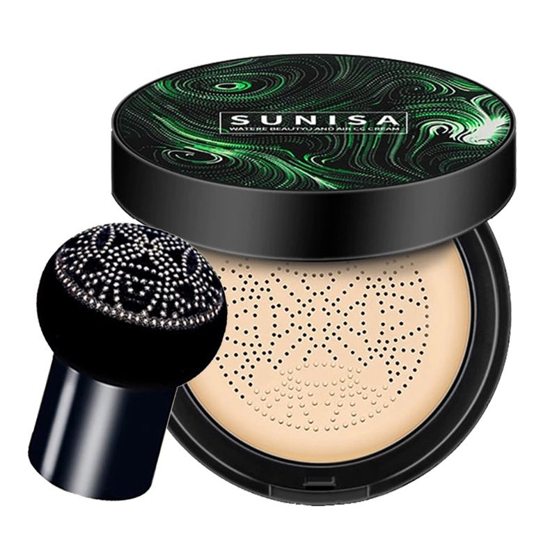 Mushroom Air Cushion CC Beauty Cream Cover Blemishes Cosmetic Even Skin Tone Face Cream-UlGadget