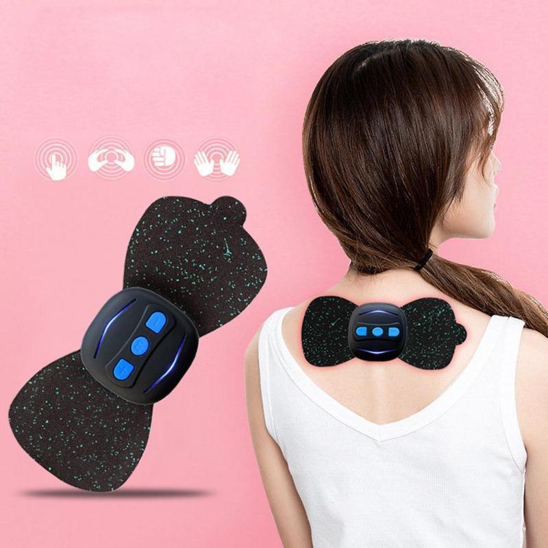 Portable Mini Charging Massager Neck Cervical Stickers Vertebra Physiotherapy Instrument-UlGadget