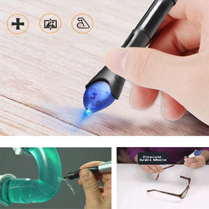 Amazing 5 seconds UV Light Glue Bonding Pen-UlGadget