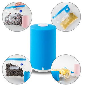 Mini Portable Sealing Automatic Compression Vacuum Pump Bags Always Fresh Seal Vac Food Kitchen tools-UlGadget