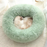 Colorful Ultra Soft Washable Comfy Claming Donut Pet Bed-UlGadget